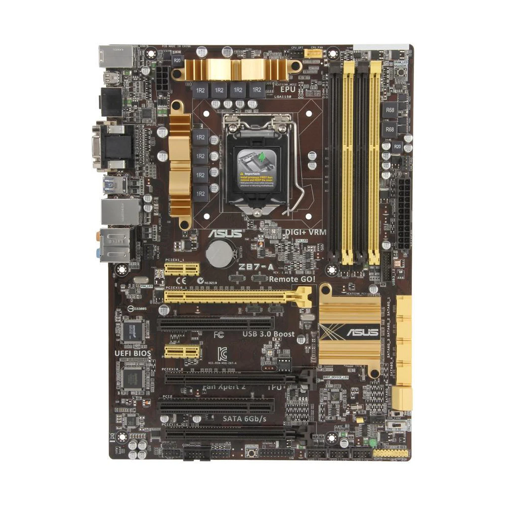, Для Asus Z87-A оригинальная материнская плата Z87 Socket LGA 1150 i7 i5 i3 DDR3 32G SATA3 USB3.0 ATX