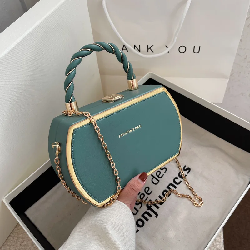 

Wholesale Fashion Popular Women's 2022 New Chain Handbags Simple Style Shoulder Messenger Bag