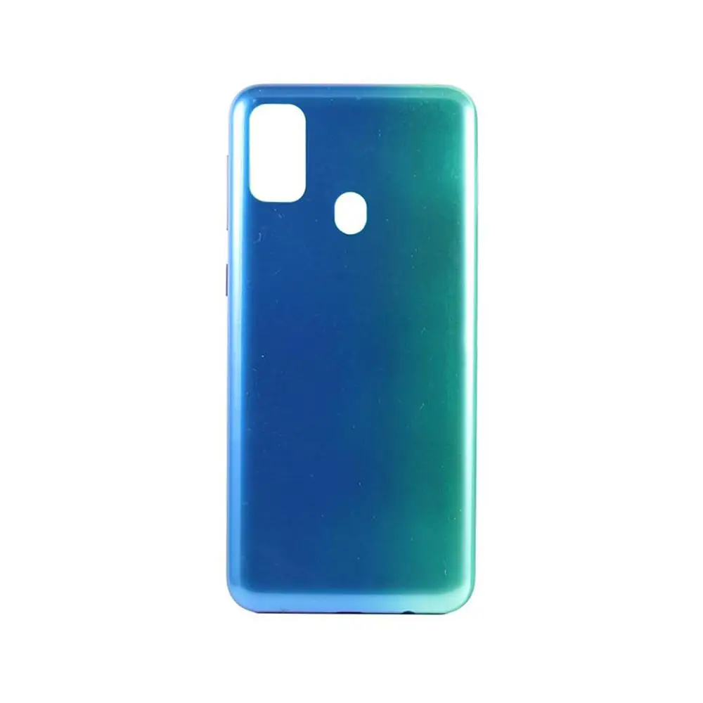 Крышка батарейного отсека задняя крышка корпуса для Samsung M307F Galaxy  M30s (синяя) , замена | AliExpress