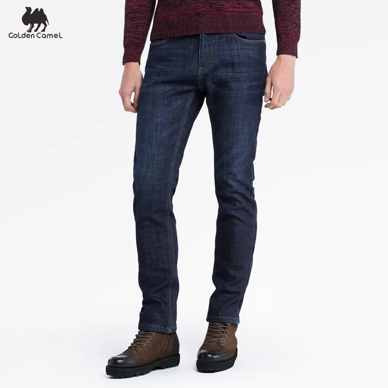 

Goldencamel Men's Pants Hiking Pants Micro-elastic Washed Mid-waist Business Casual Cotton Trousers Tactical Pants for Men Camp