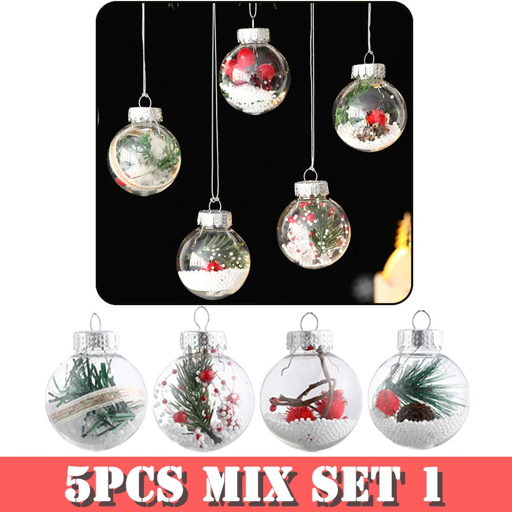 

5 шт., хрустальные новогодние шары Partigos