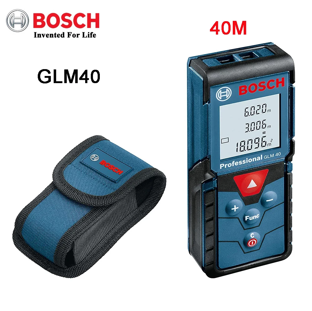 Лазерный дальномер BOSCH GLM40 профессиональный измерительный инструмент