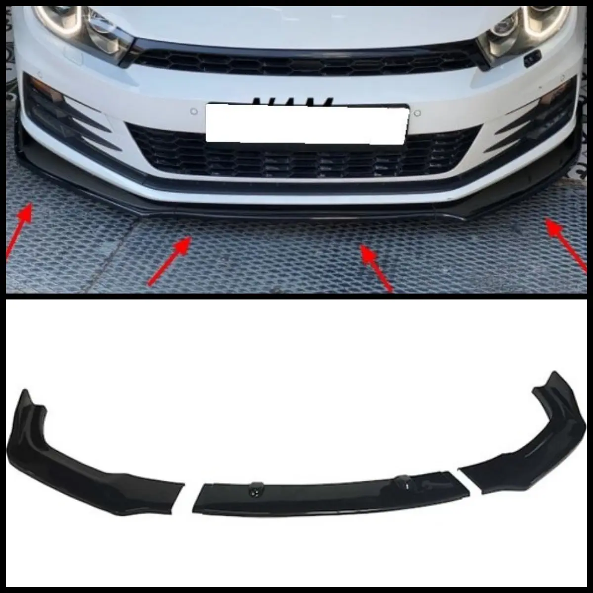 For Volkswagen Scirocco Front 	