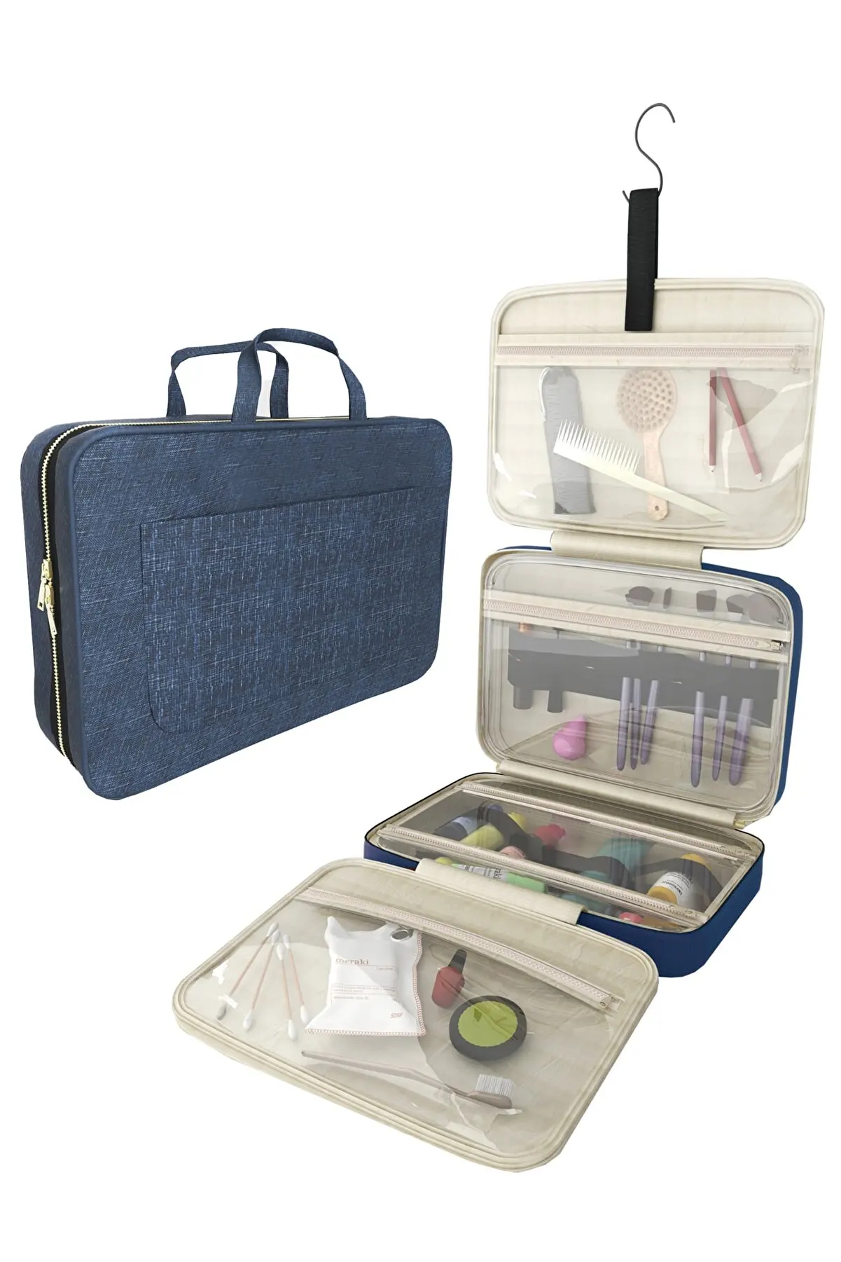 Düzenleyici In suitcase Travel Bag Makeup Suitcase Bath Bag Makeup Bag Laundry Toy Multi-Purpose Bag