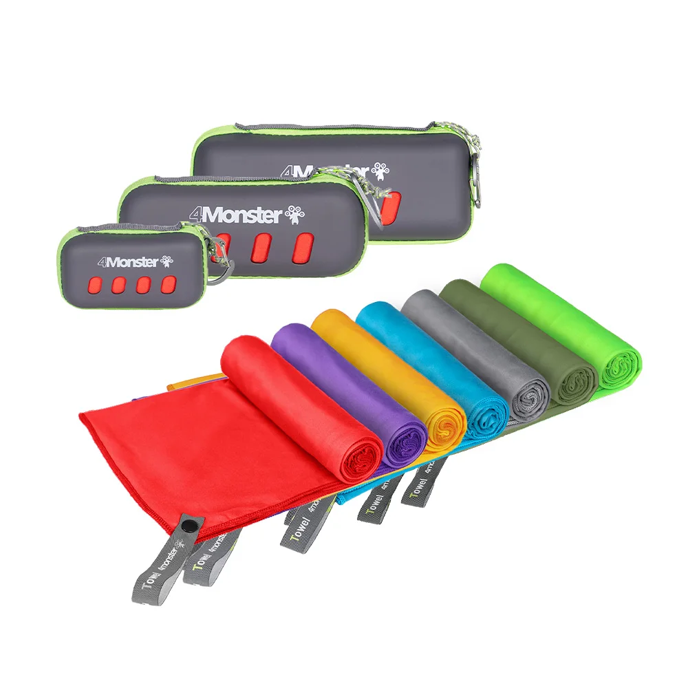 Microfiber Towel, Travel Towel, Camping Towel, Fast Drying, Soft Light Weight,Suitable for Gym, Beach, Swimming,