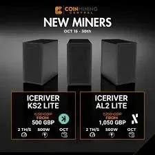 A1 WHOLESALES PRICE New IceRiver AL2 Lite 2Th/s 500W Alephium Miner ALPH Mining Asic Crypto Blake3