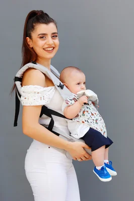 

3-48 Monts Baby Holder Carrier,Hip Seat for Walk,Newborn Toddler Chest Carrier,Happy Mom Dad Wrap Ergonomic Infant Child Carrier