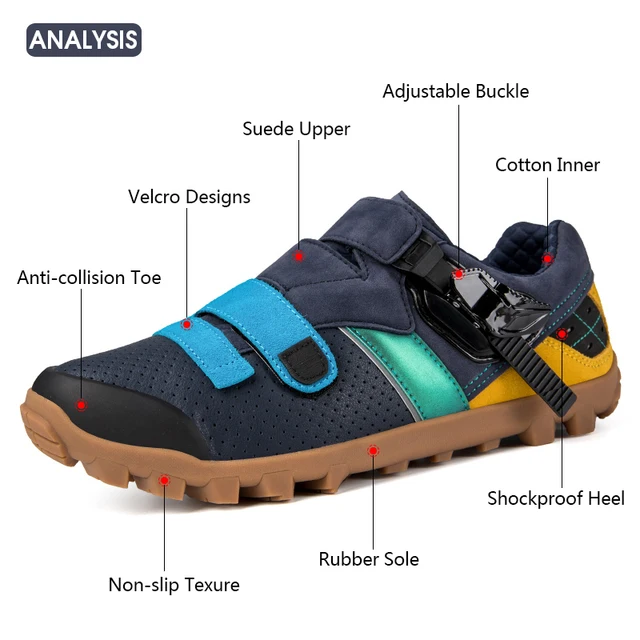 2023 Mountain Bike Shoes Men Cycling Sneaker MTB Cleats Shoes High Quality Male Sports Off Road Bicycle Boots Flat SPD Footwear 4