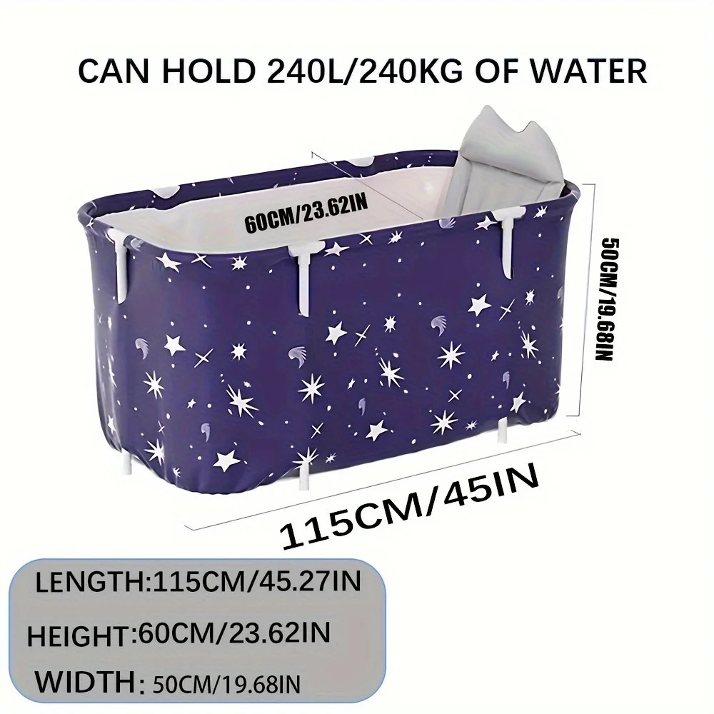 Большая пластиковая Ванна для взрослых толстая переносная домашняя изоляция