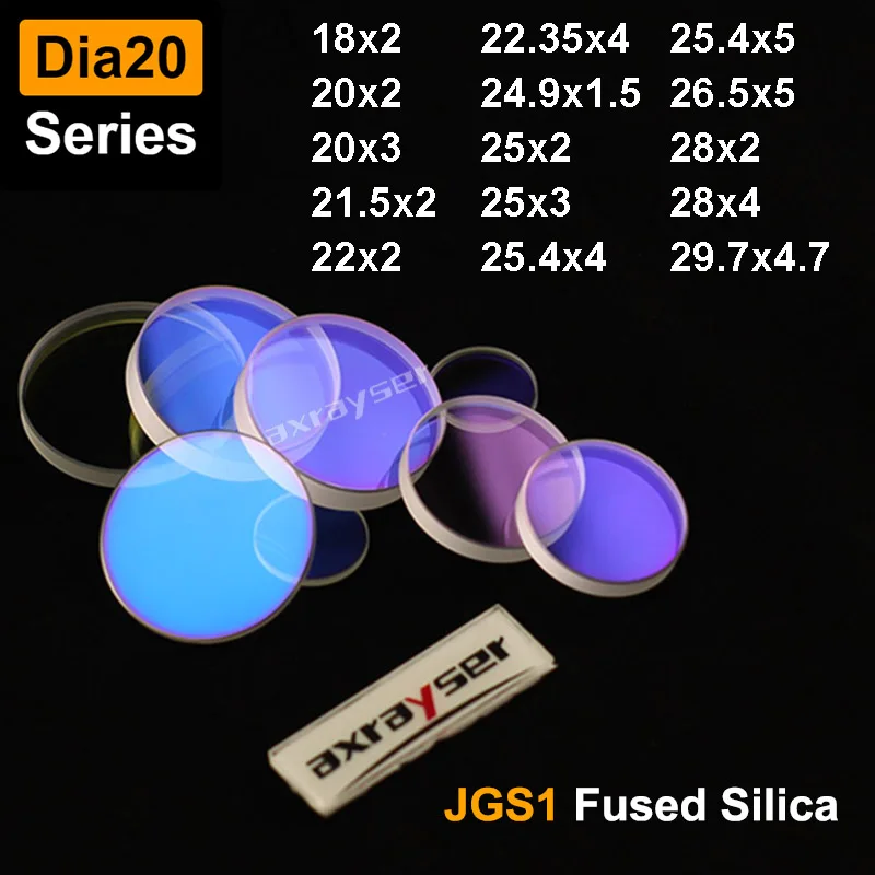 Lente do Laser de Fibra Lentes Protetoras Janelas Dia1829.7 mm para Raytools Precitec Wsx Poderosa Máquina Corte Cabeça Parte Ferramenta 1064nm