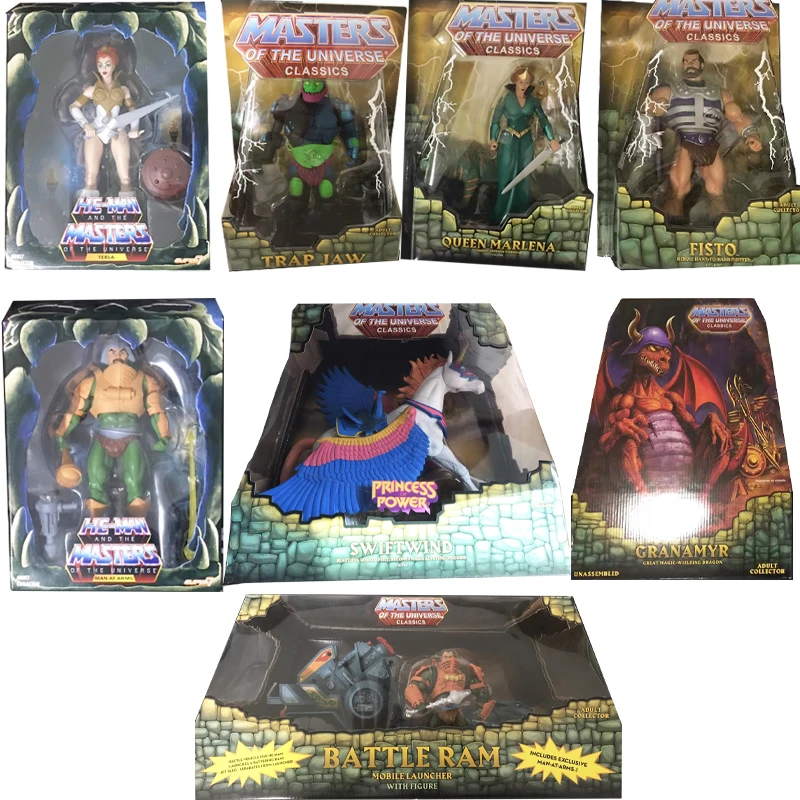 Limited Edition Collectibles Model Teela、trap Jaw、fisto Toys