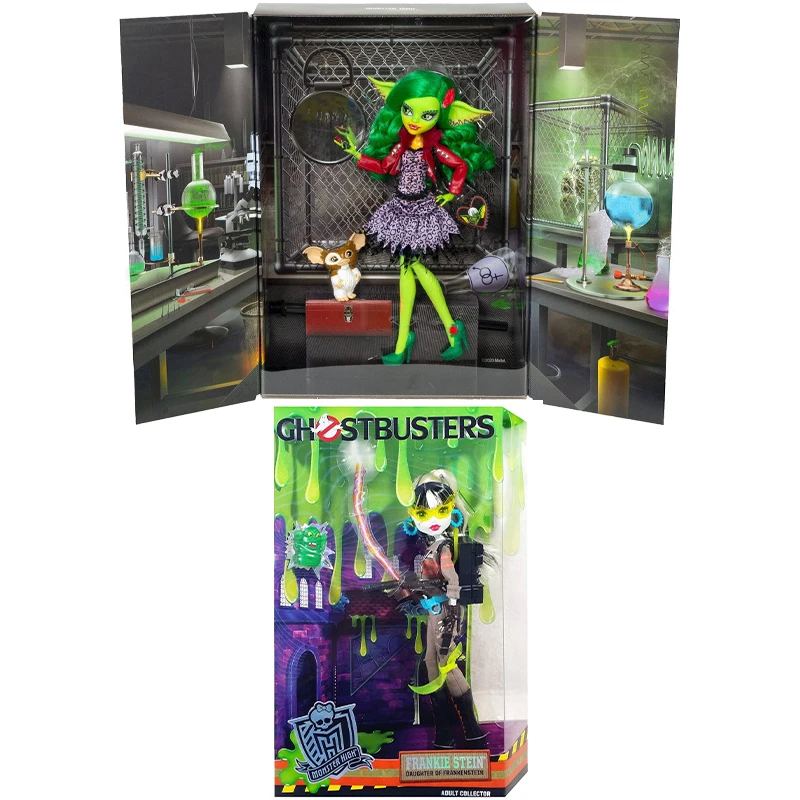 Оригинальная Коллекционная кукла Monster High Greta Gremlins новая партия 2 и Охотники за
