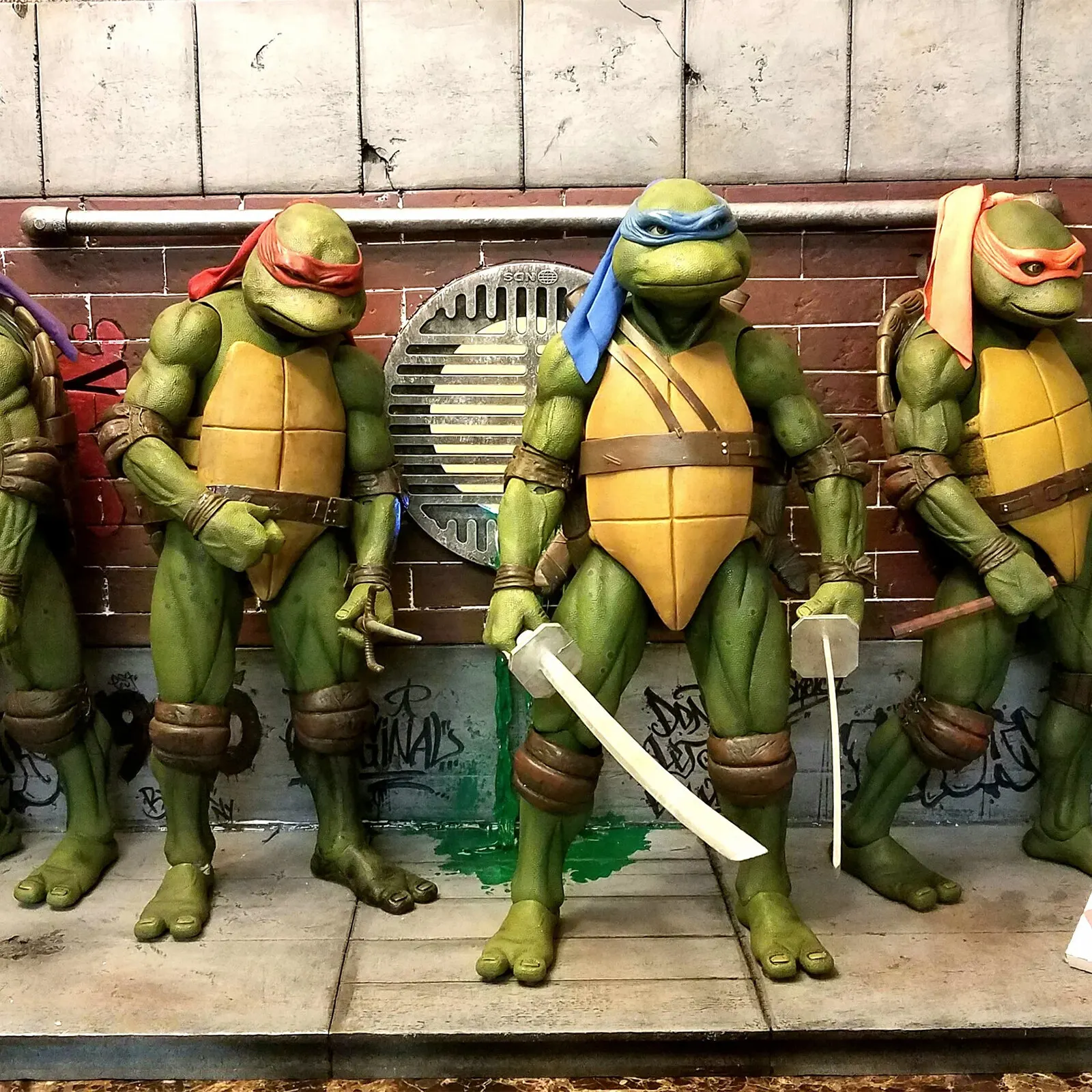 NECA TMNT 1990 7 Teenage Mutant Ninja Turtles AliExpress