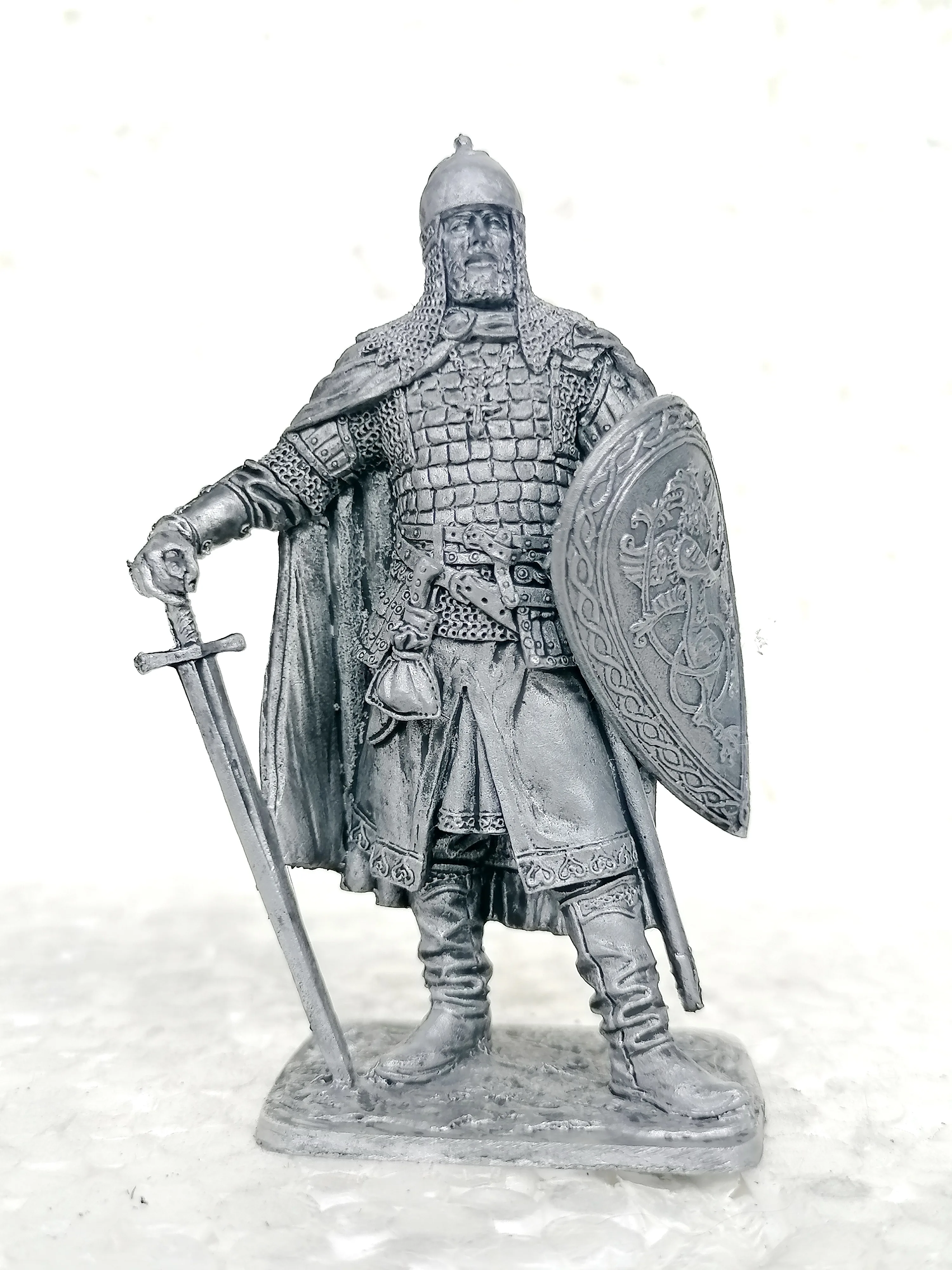 Русь, Новгородский боярин Гаврила Олексич, 1240-е гг.,оловянный ...