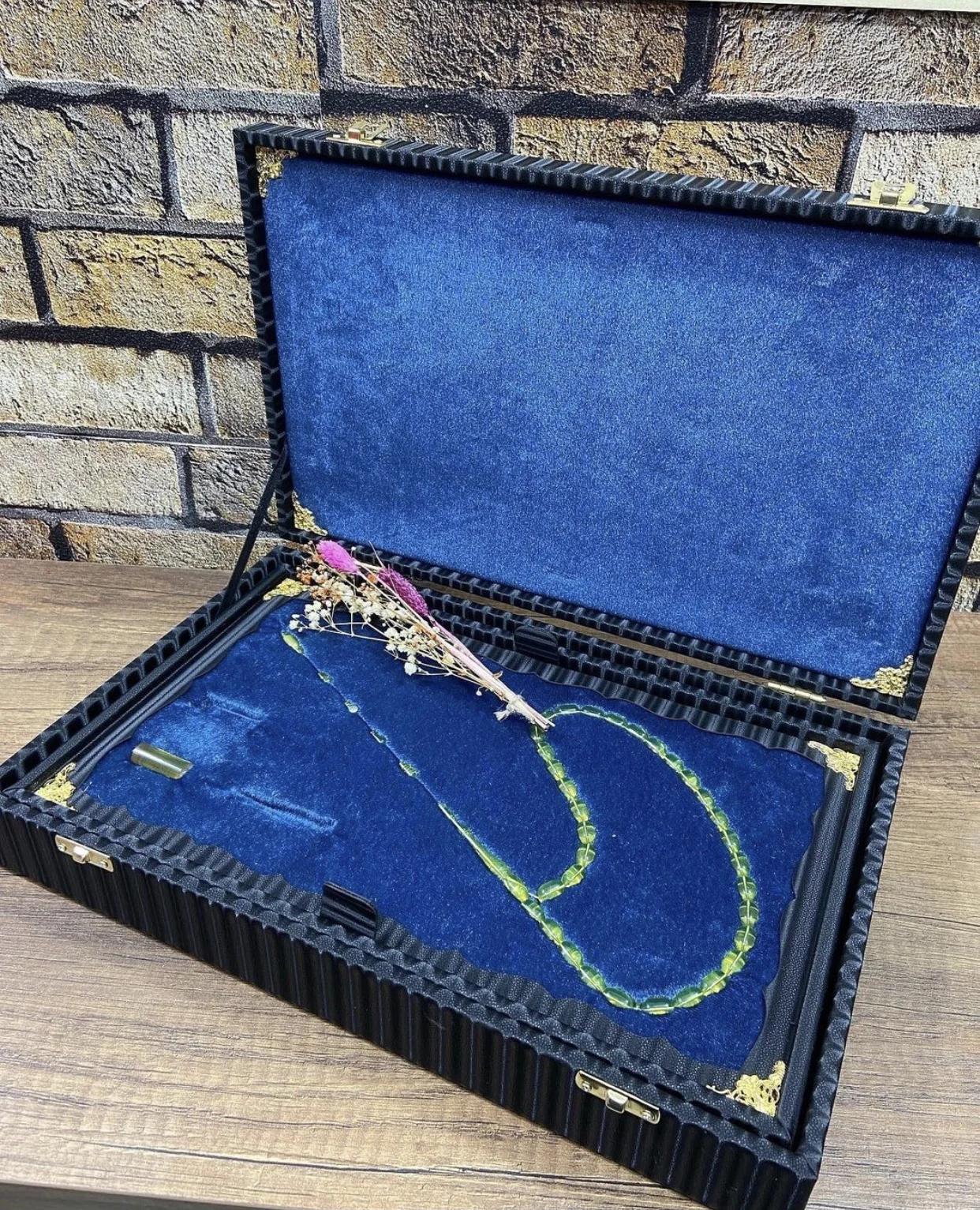 Special Design Luxury Fitted Rosary Box Velvet Box Gift Jewelry Accessories Turkish Handmade Rosary Box Təsbeh Четки Chapel