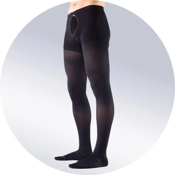 Трикотаж мед.компр. (колготки для мужчин) 124 (№4 M ref 99)