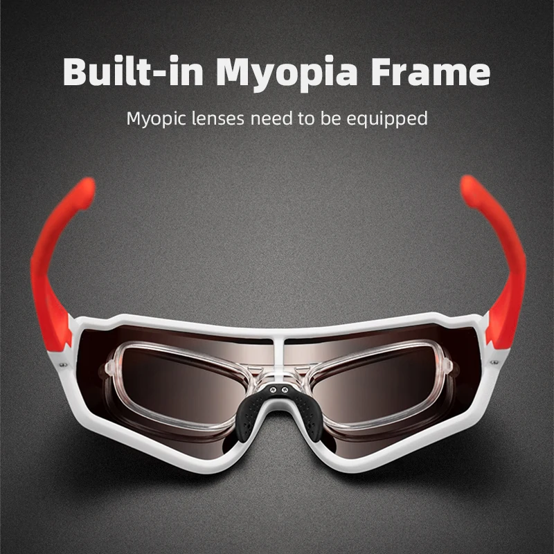 

Cycling Glasses Men Women Photochromic Outdoor Sport Hiking Eyewear Polarized Sunglasses Inner Frame Bicycle Glasses