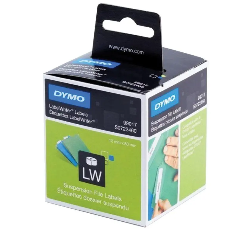 Картридж для принтеров этикеток DYMO Label Writer, этикетка 50х12 мм, в рулоне, 220 шт./рулоне, белые, S072246