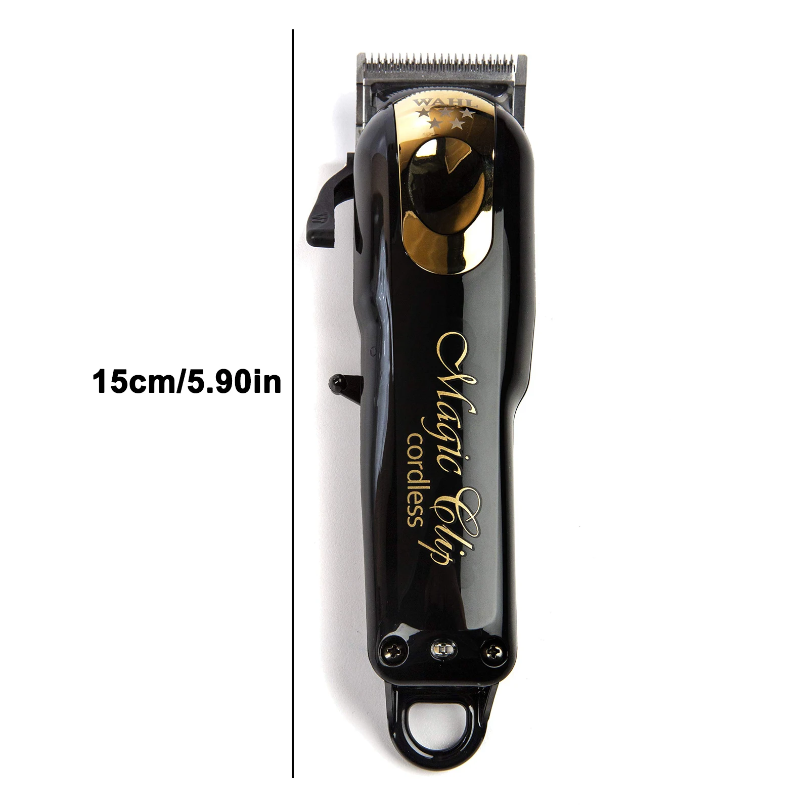 Профессиональная беспроводная машинка для стрижки волос Wahl 8148-100 Black Gold Magic Clip