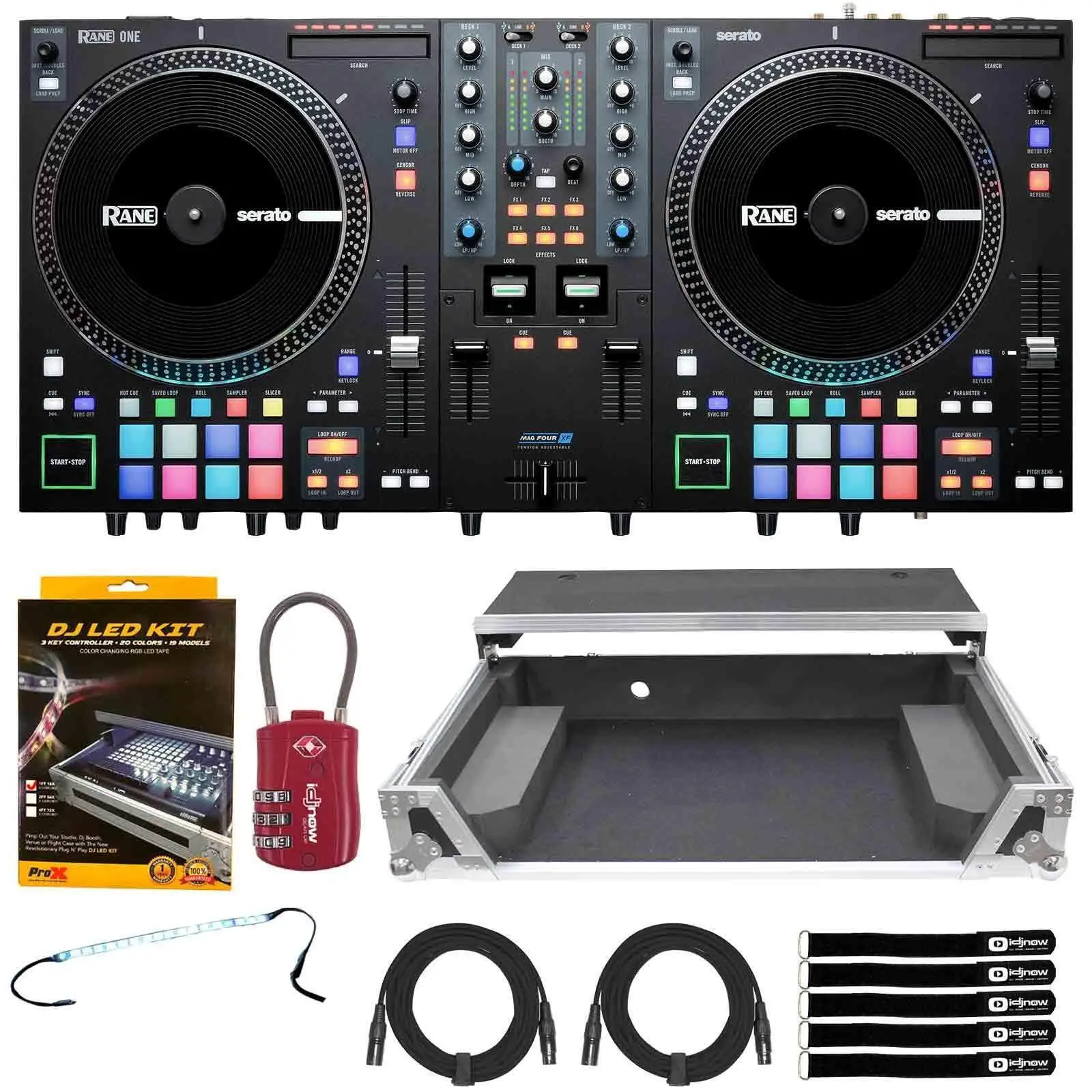 

(NEW) Wholesales Price Rane ONE 2 Channel Professional 7" Motorized Turntable Style Decks DJ Controller
