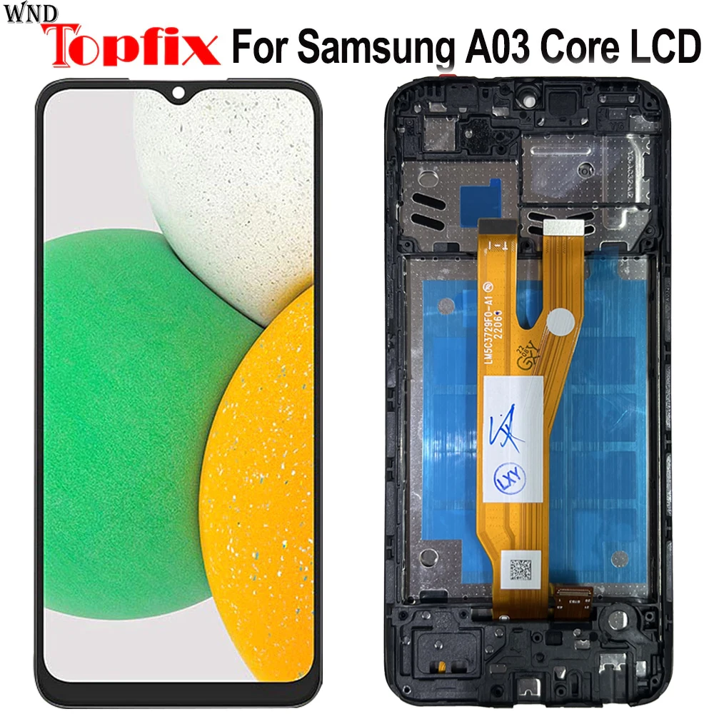 

ЖК-дисплей 6,5 дюйма для Samsung Galaxy A03 Core A032F A032F/DS A032M, сенсорный экран с цифровым преобразователем в сборе для Samsung A03 Core LCD