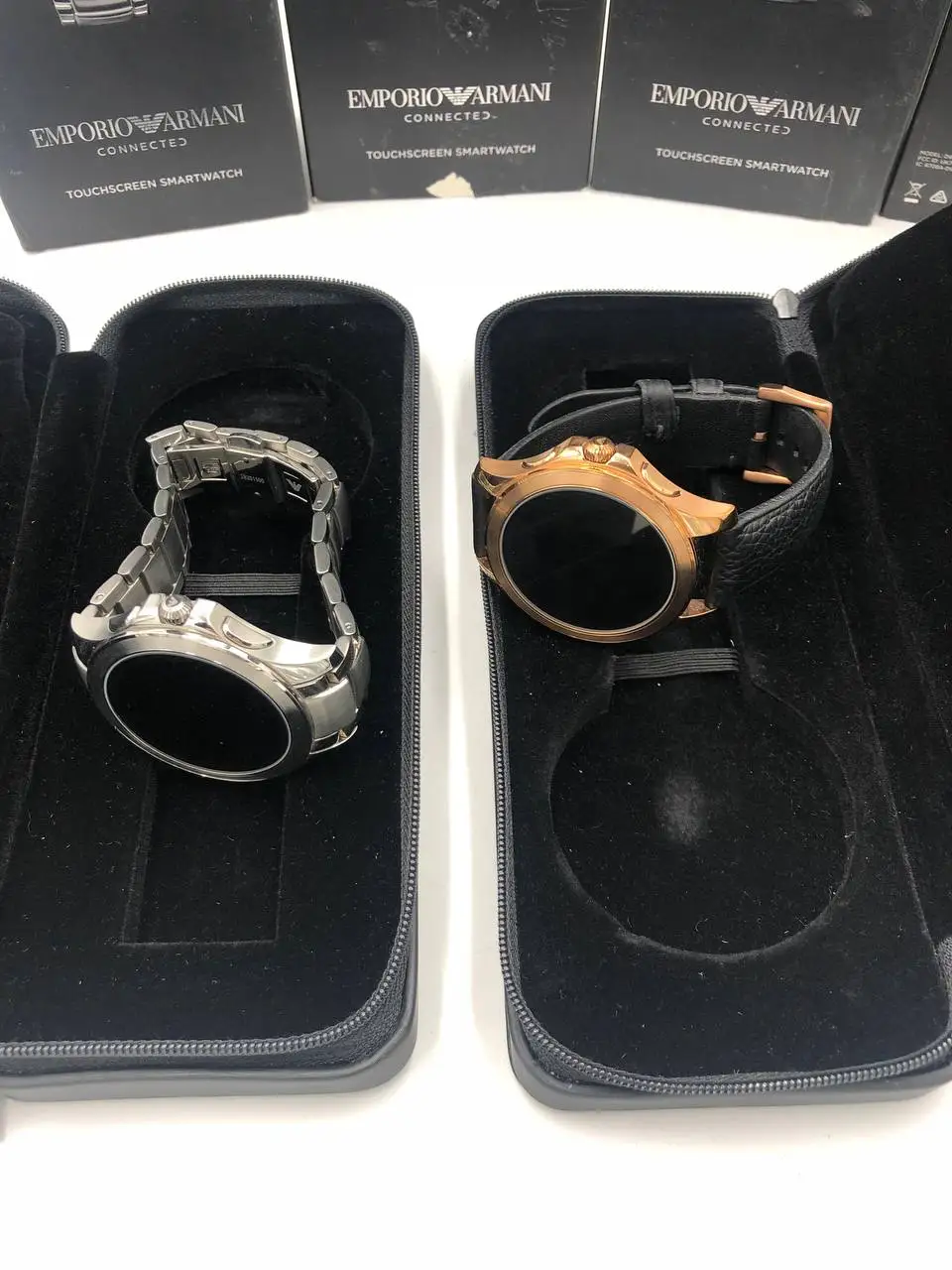 Дизайнерские часы Emporio Armani DW7E2 мужские Смарт Smart Цифровые Google |