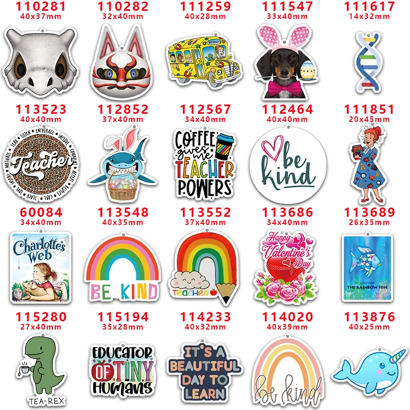 30 шт. дырокол милые животные акриловые с плоским основанием смолы для