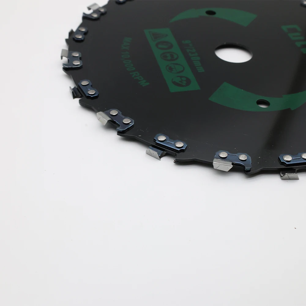 9-дюймовый 20-зубчатый диск цепной пилы для резки травы зубчатые лезвия