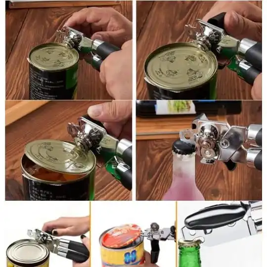 

Can Opener and Bottle C/Stainless Steel Crank