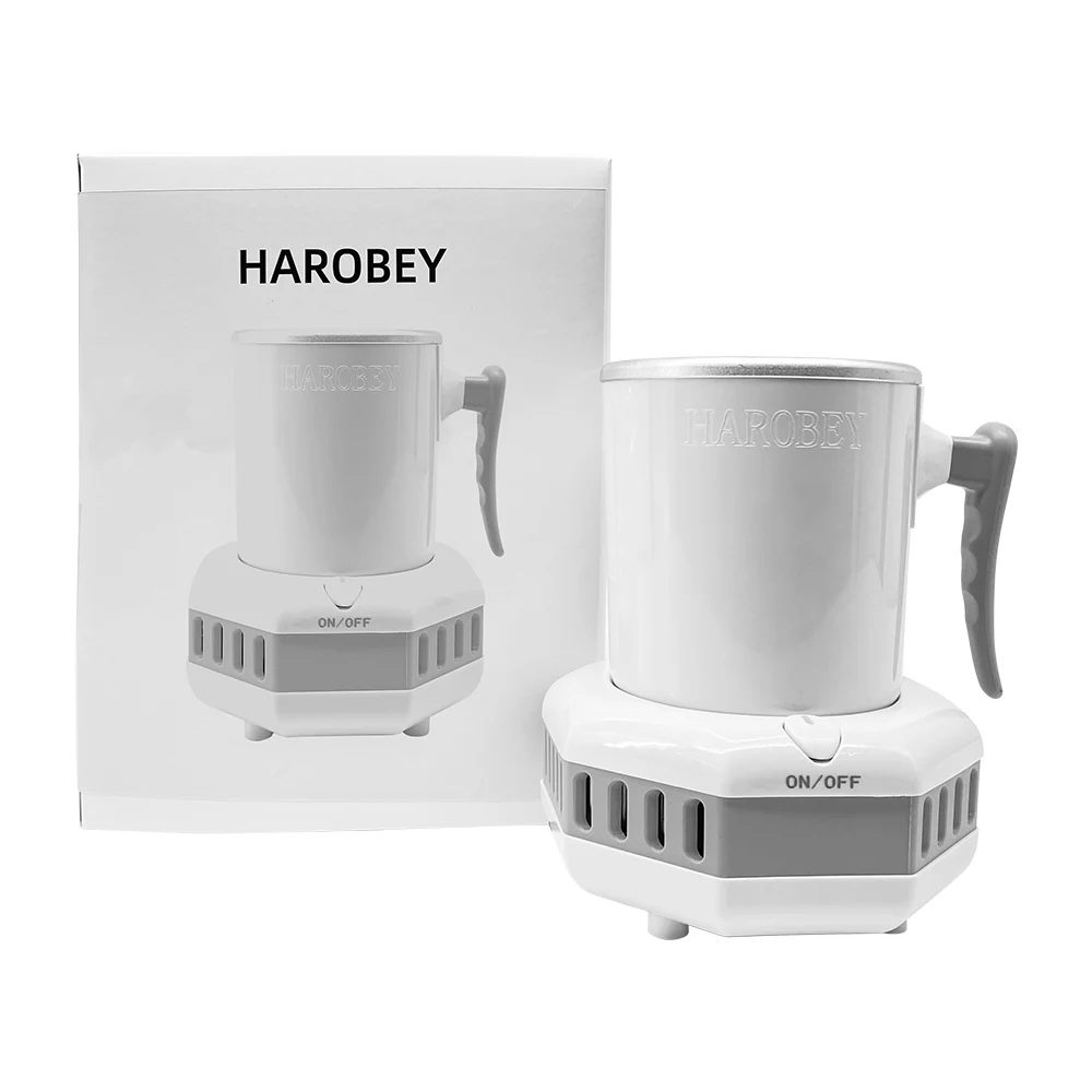 

HAROBEY Beverage Cooling Drink Cooling Cup Heat Cool Dual Use 420ml Capacity TEC Cooling Heating