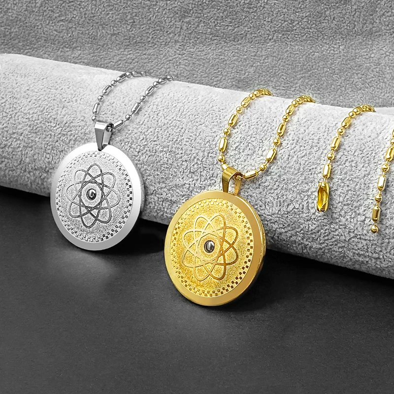 CAMAZ спутниковое ожерелье из нержавеющей стали модные украшения подвеска Energia для