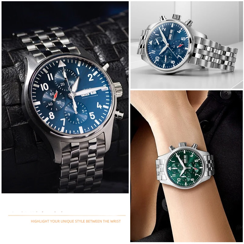 IWC Пилот IW377714 IW377717 IW377710 Маленький принц Марк 17 18 прецизионная цепь из нержавеющей