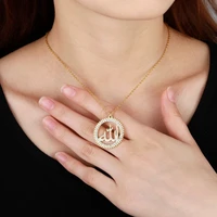 Diamonde Allah Necklace 4