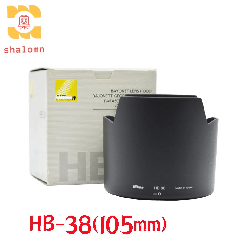 

New Original HB-38 Front Lens Hood Protector Cover HB38 62mm For Nikon AF-S NIKKOR 105mm 2.8G ED VR Micro Lens