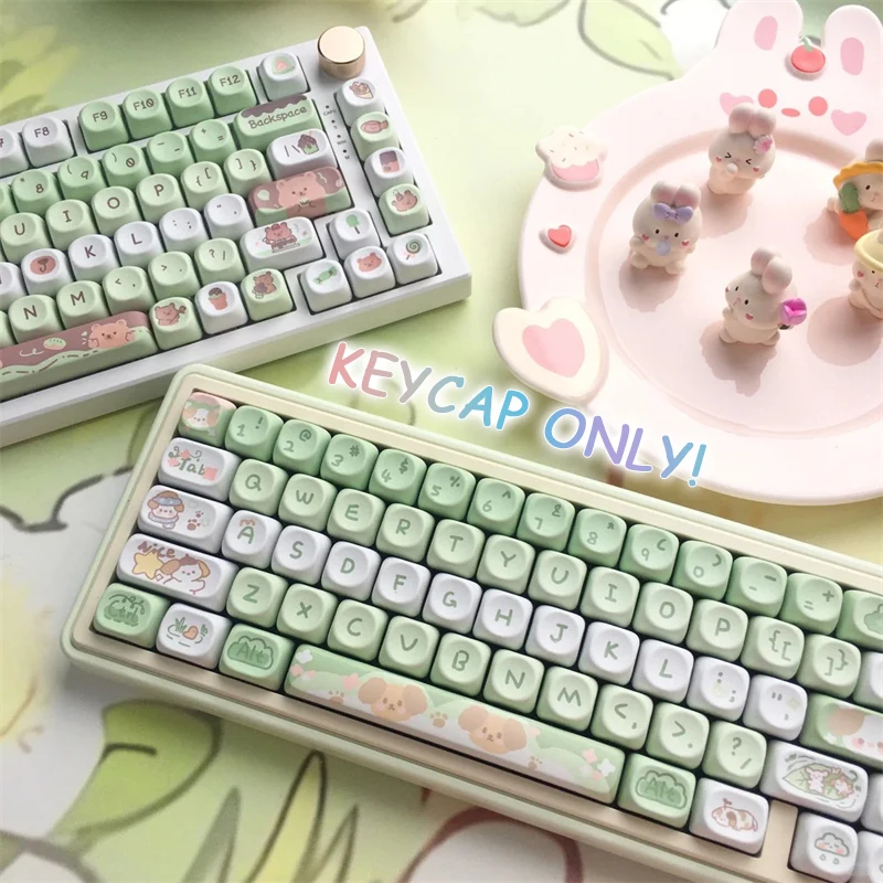 Набор Аниме-ключей с 95 клавишами набор механических колпачков для клавиш PBT MOA