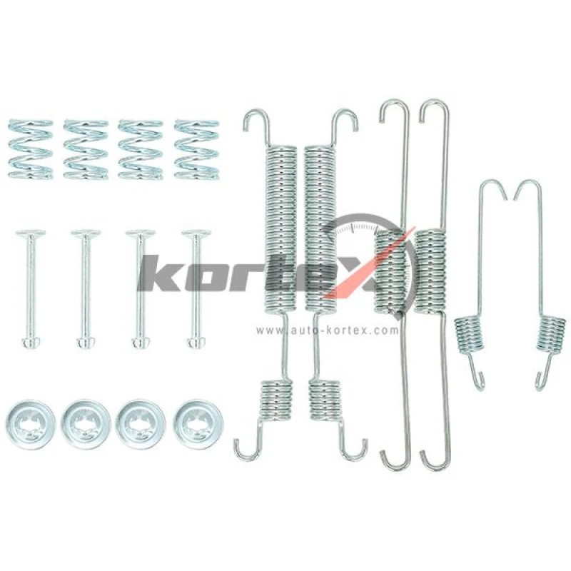 Ремкомплект барабанных колодок HYUNDAI ACCENT (ТагАЗ) (180x36) KBD005 Kortex Ремкомплекты