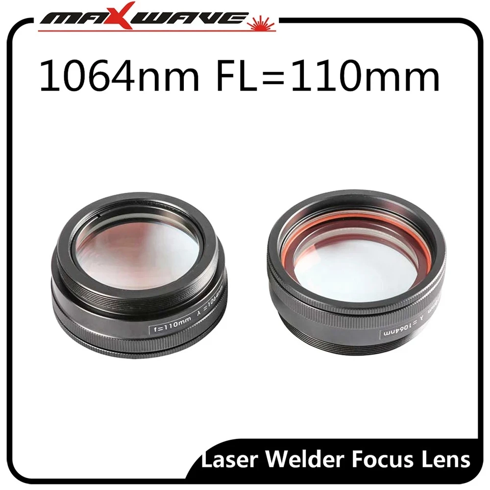 

Laser Welder Lens M50 FL120 110 150 200mm Focus Lens protective mirror optical laser Focus lens for laser welding machine