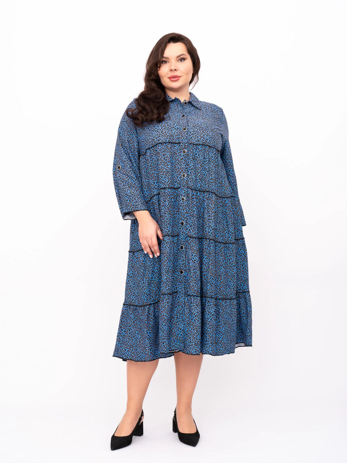 Купить Свободное Платье Большого Размера