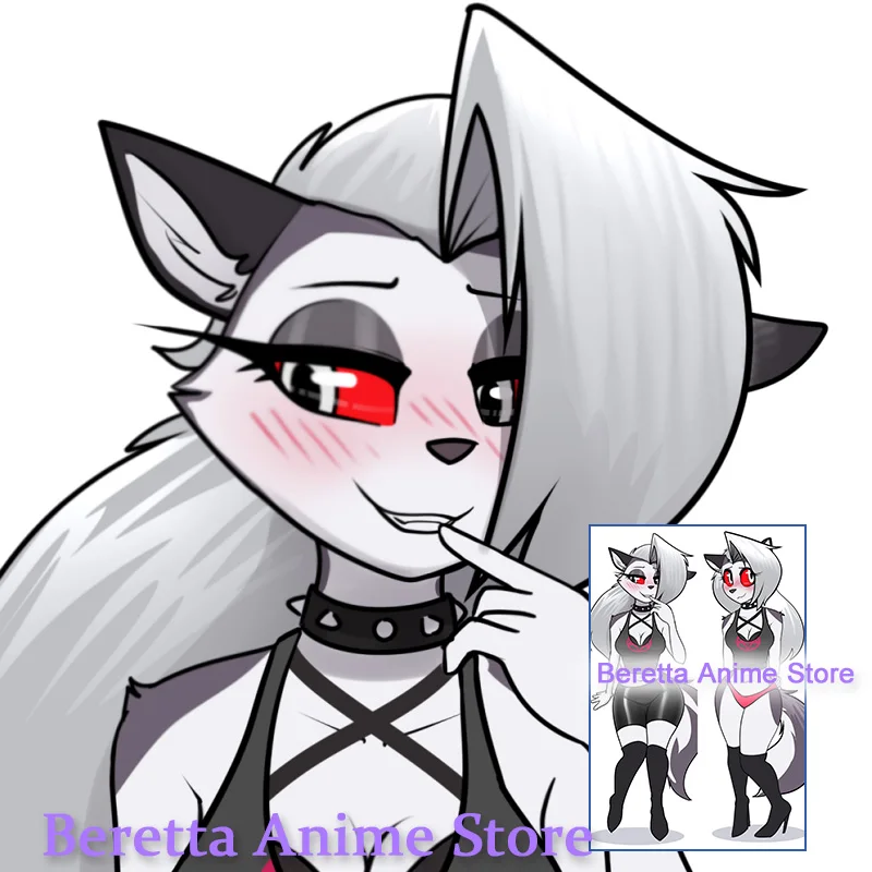 

Двусторонняя наволочка Dakimakura Loona с принтом из аниме в натуральную величину