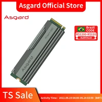 Asgard M.2 Pcle 4.0 NVMe SSD AN4 Solid State Hard GEN4X4 M.2 2280 1TB 2TB Internal Hard Disk for Desktop SSD