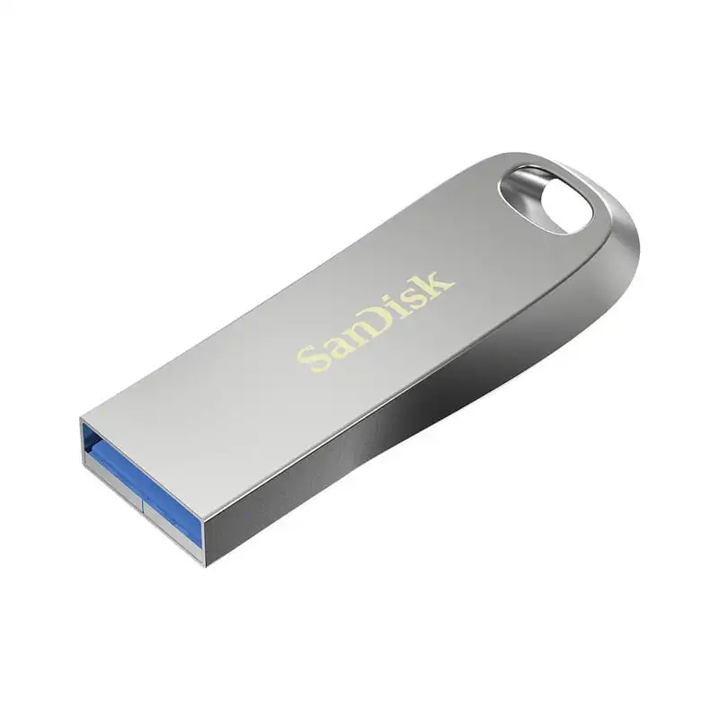 SanDisk Ultra Luxe - 256 GB USB Type-A 3.2 Gen 1 (3.1 1) 150 MB/s Capless Silver