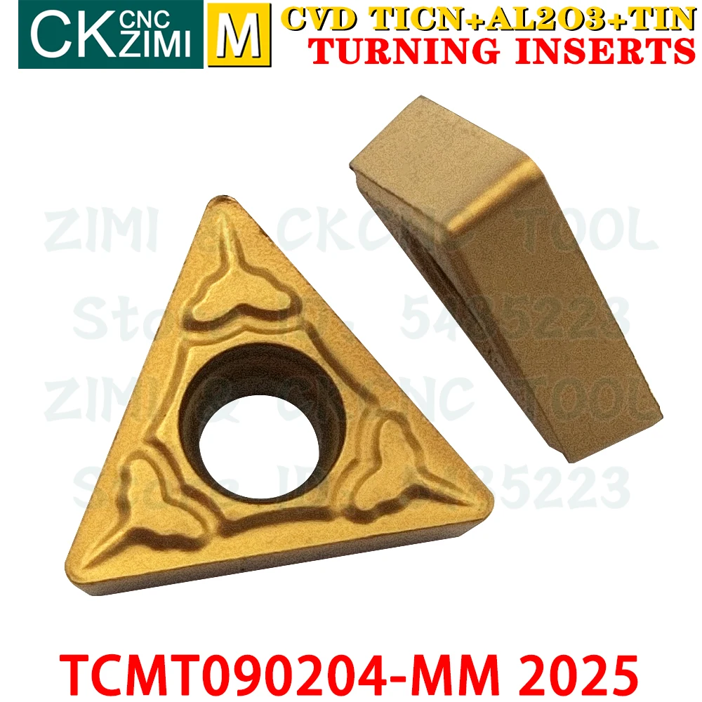 TCMT090204-MM 2025 TCMT 090204 MM Твердосплавные пластины Инструменты для наружной токарной