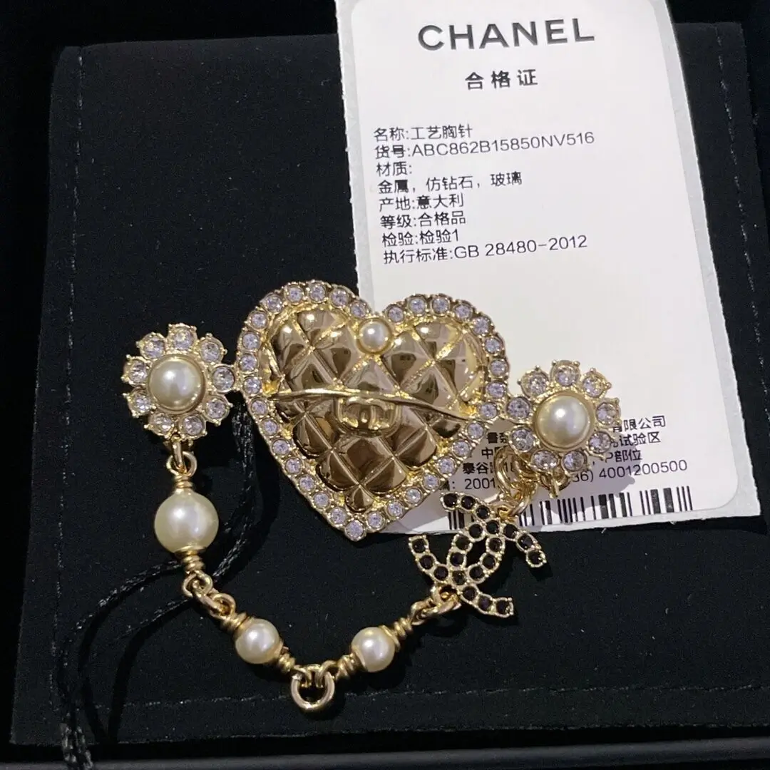 точная копия 1:1 Броши Chanel Новая Мода Хит Продаж Изысканные РетРо-БРоши Ювелирные