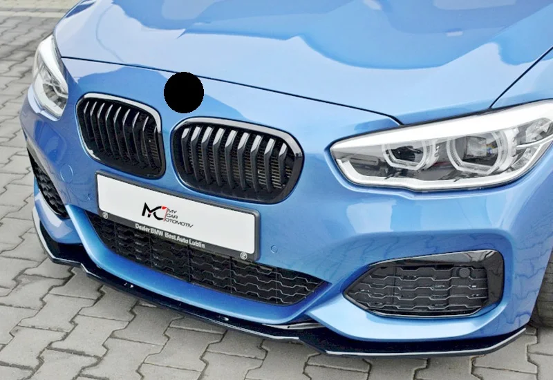 Max Design Front Bumper Lip For BMW F20 1 Series LCI 2015+ quality A+ car accessories splitter car tuningbody spoiler diffuser