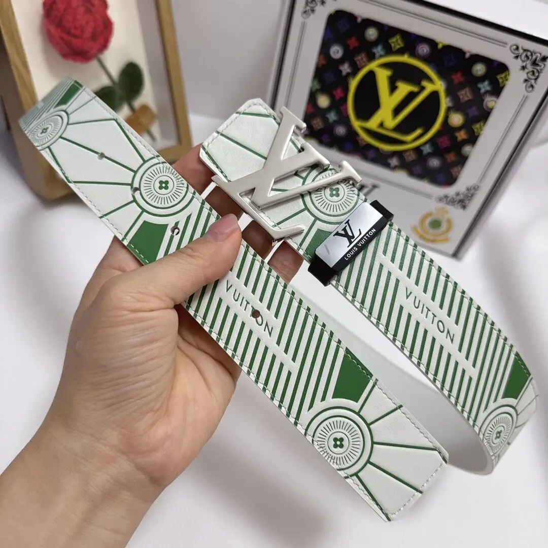 точная копия 1:1 Louis Vuitton Style Copy Классический Простой Тонкий Ремень Повседневные Универсальные КлассичесКие Модели Для Мужчин И Женщин