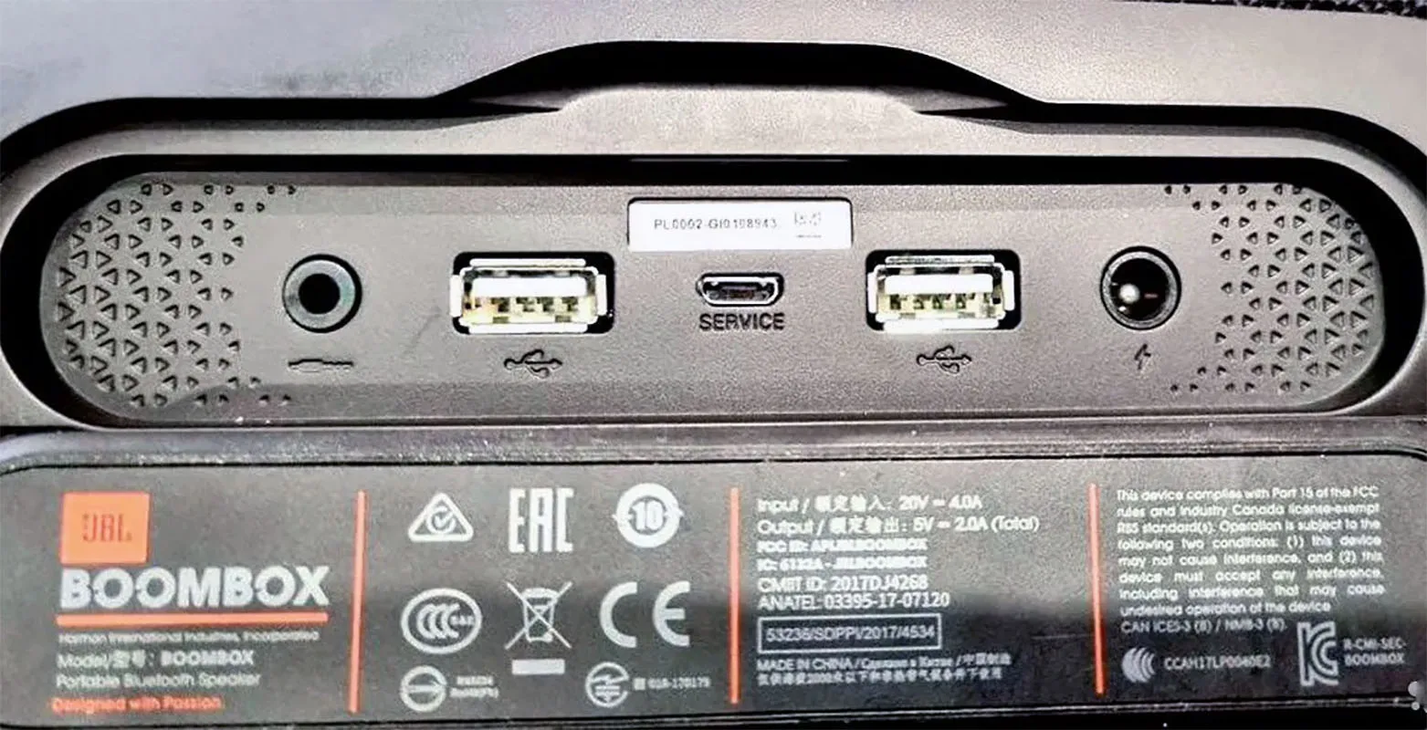 Power supply for JBL boombox 1: charging 20V 4.0a | AC/DC Adapters