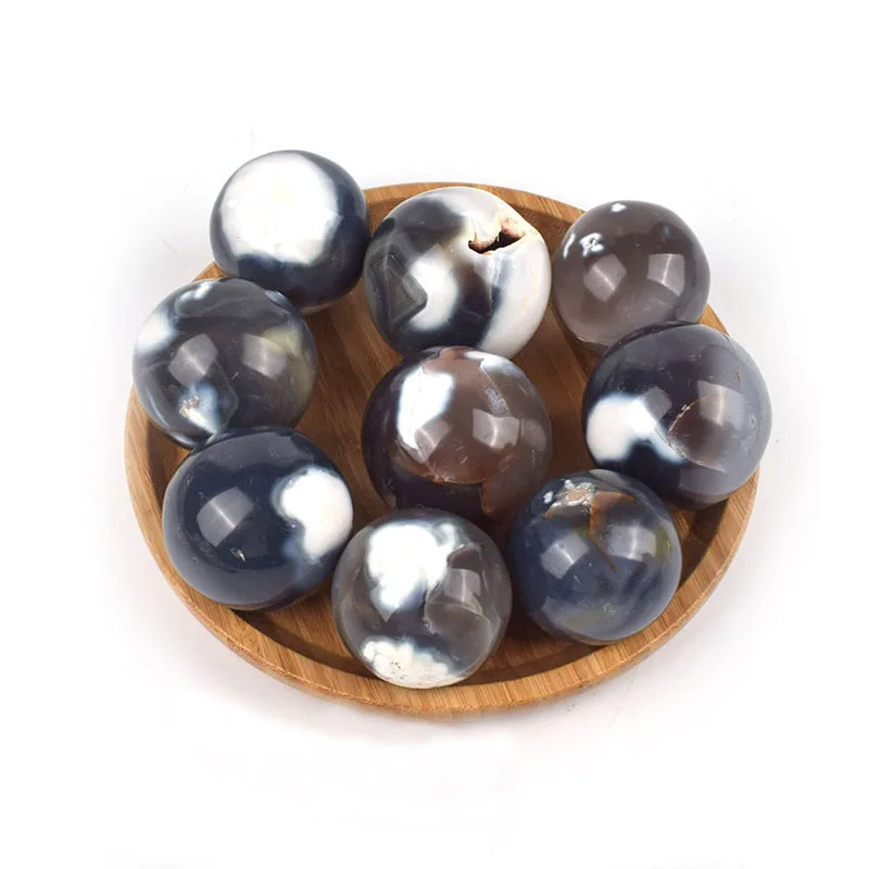 Великолепный орка сфера из агата уникальный подарок редкий натуральный