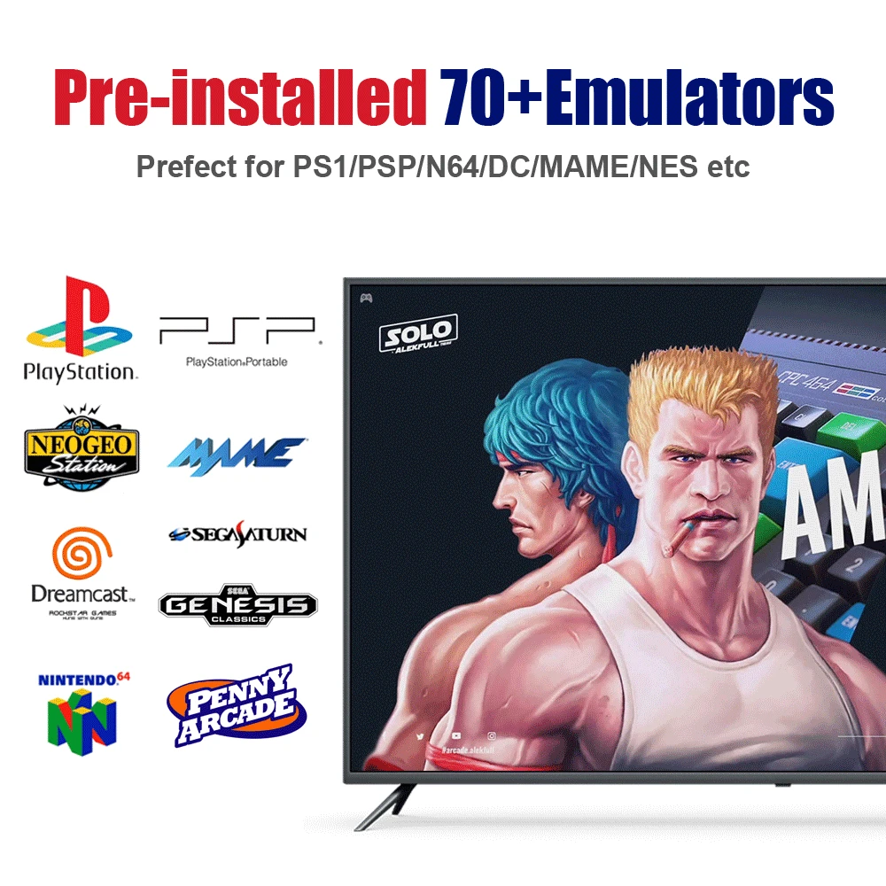 Игровая карта используемая для S922X Beelink GT King/King Pro игровая консоль SS/PSP/PS1/NDS/N64/DC/MAME/NES