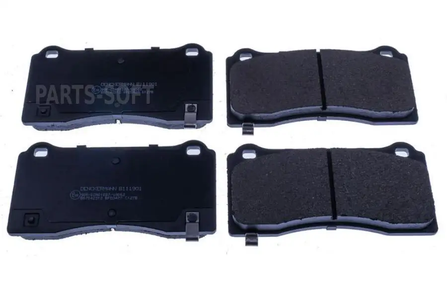 DENCKERMANN B111901 К-т дисков. тормоз. колодок