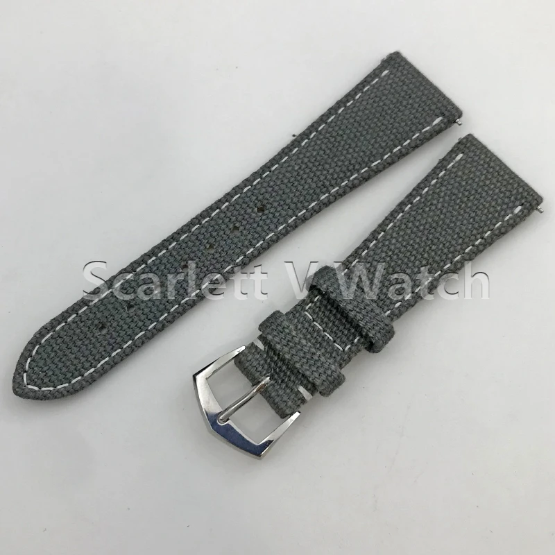 

Gray nylon strap for Calatrava 6007a, Watch Parts